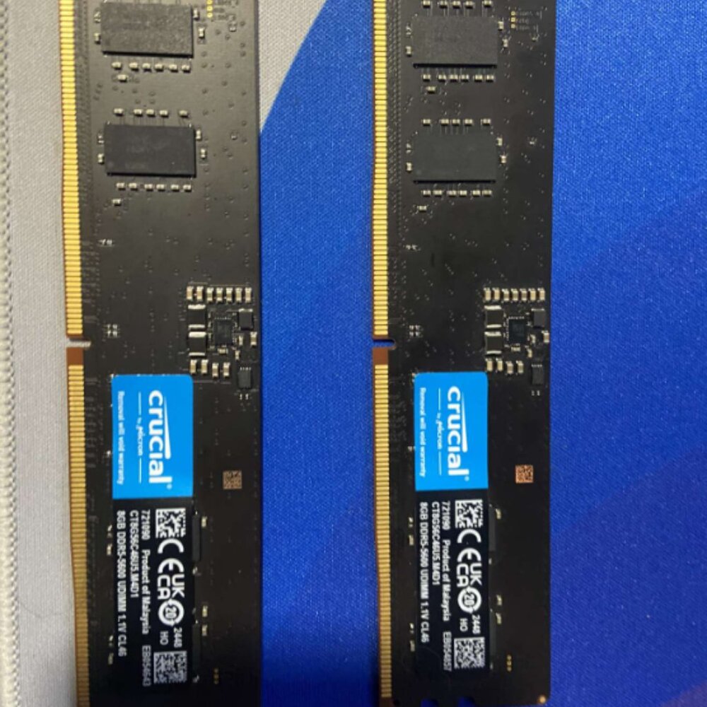 Crucial 16GB DDR5 5600 MHz RAM